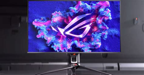 ASUS unveils a world's first OLED gaming monitor at Gamescom .